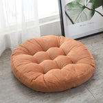 Round Velvet Tatami Floor Pillow Cushion For Yoga / Meditation / Bench / Back Seating
