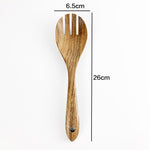 Natural Teak Wooden Assorted Kitchen Utensils ~ Great for cooking on non-stick pans!
