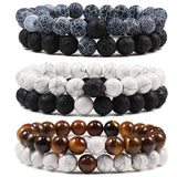 Natural Stone Bracelet Couples For Men and Women