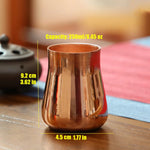 250 & 350 ml Handcrafted Pure Copper Glass / Mug for Moscow Mule, Water Drinkware