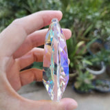 Stunning 76mm AB-Color K9 Crystal Prism Chandelier Suncatcher Designed For Hanging