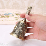 Bring back the bells!!  Hand Sized & Hand Held Assorted Metal Bells. Figured and Smooth Finishes.