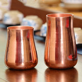250 & 350 ml Handcrafted Pure Copper Glass / Mug for Moscow Mule, Water Drinkware