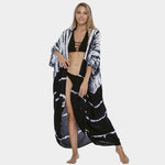Colourful Airy Rayon Casual Beach Summer Swimwear Cover Up