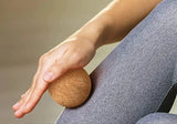 Natural Cork Deep Tissue Fascia Massage Rehabilitation Yoga Fitness Ball Set