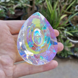 Stunning 76mm AB-Color K9 Crystal Prism Chandelier Suncatcher Designed For Hanging