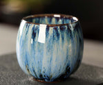 Unique 1pcs Kiln Cured Japanese Style Porcelain Ceramic Pottery Tea | Coffee | Wine Cups