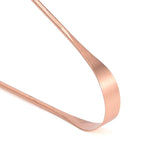 High Quality Ayurvedic Pure Copper Tongue Scraper With Metal Box For Optimal Oral Cleaning and Hygiene (3 Styles)