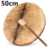 Terre Indian Sheepskin Healing Drums For Meditation Ceremony Musical Percussion Instrument