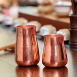 250 & 350 ml Handcrafted Pure Copper Glass / Mug for Moscow Mule, Water Drinkware