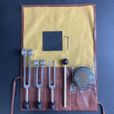 Aluminum Alloy Three-piece Tuning Fork 128HZ 256HZ 512HZ Yoga Meditation Healing Sound Therapy Set