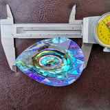 Stunning 76mm AB-Color K9 Crystal Prism Chandelier Suncatcher Designed For Hanging