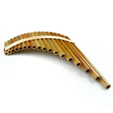 High Quality, Bamboo, 18 Pipe Pan Flute (F Key) Woodwind Chinese Traditional Instrument