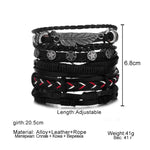 Multi-layer, Vintage Leather Bracelet For Men & Women