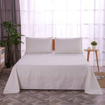 Grounded Conductive White Cotton Earthing Flat Sheet
