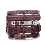 Multi-layer, Vintage Leather Bracelet For Men & Women