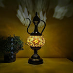 Handcrafted, Turkish Style, Art Deco Mosaic Table Lamp