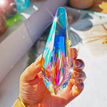 120mm, AB-Color, Hanging Crystal Suncatcher Prism for Windows
