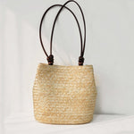 Bohemian, Large Capacity, Straw Ratan Shoulder / Beach Bag / Tote
