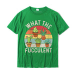 'What the Fucculent' Slim Fitting, Unisex, High Quality Cotton Blend T-Shirt