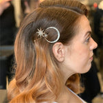 Sparkly Vintage Crystal Rhinestone Metal Hair Clips / Accessories